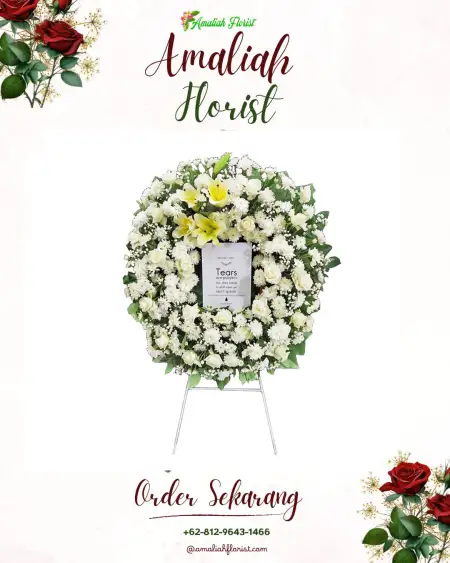 Krans Bunga Duka Bangka Barat