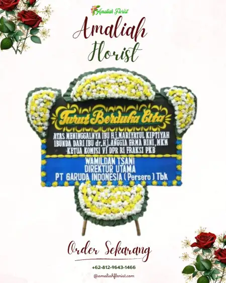 Papan Bunga Duka Bangka Barat